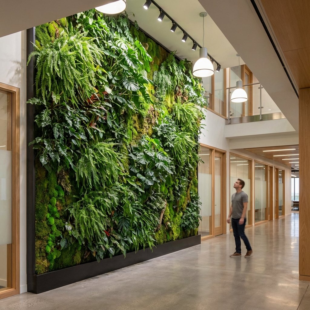 Green Wall Installation